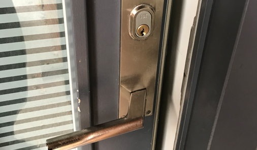 photo of Shane fitting UPVC Repair unit